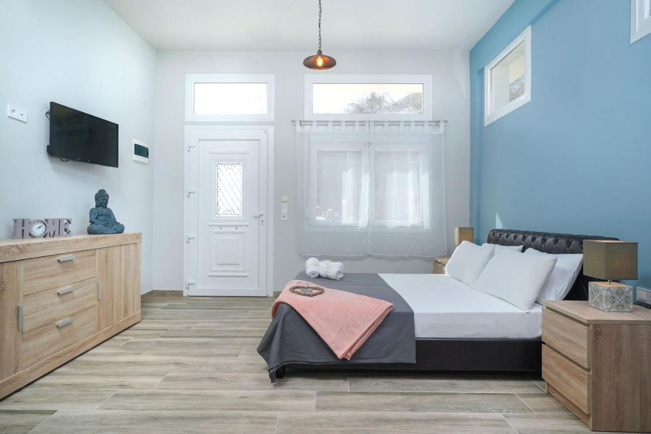 Villa Remetzo Skala Potamia  Luaran gambar