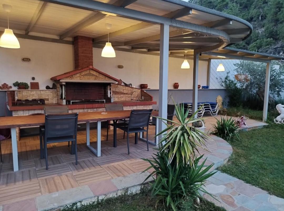 Villa Remetzo Skala Potamia  Luaran gambar